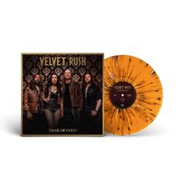 Velvet Rush - Trail Of Gold (Orange, Gold & Black Splatter) vinyl cover