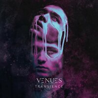 VENUES - Transience (Meganta Transparent/Black Yolk) vinyl cover