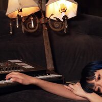 veronicavon - Icecream (Royal Blue Smoke) vinyl cover
