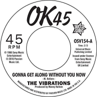 Vibrations - Gonna Get Along Without You Now / Cause You're vinyl cover