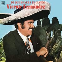 Vicente Fernandez - De Que Manera Te Olvido vinyl cover