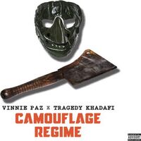 Vinnie Paz X Tragedy Khadafi - Camoflauge Regime vinyl cover