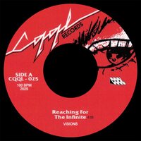 Visions - Reaching For The Infinite B/w Back To Fire vinyl cover