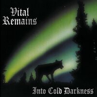 Vital Remains - Into Cold Darkness (30th Anniversary; Dark Green) vinyl cover