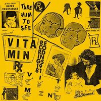 Vitamin - Recordings 1981 vinyl cover