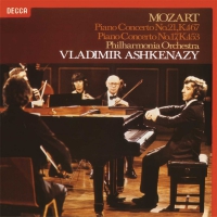 Vladimir Ashkenazy/philharmonia Orchestra - Mozart: Piano Concertos Nos.17 & 21 vinyl cover