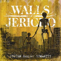Walls Of Jericho - System Error: Humanity vinyl cover