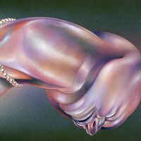 Walt Disco - The Warping (Milky Clear Transparent) vinyl cover