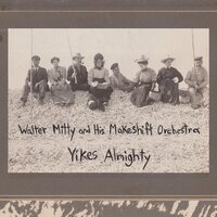 Walter Mitty and His Makeshift Orchestra - Yikes Almighty vinyl cover