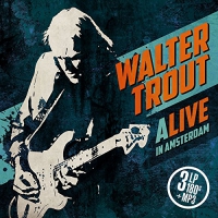 Walter Trout - Alive In Amsterdam vinyl cover