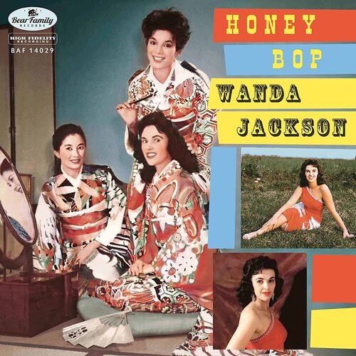 Wanda Jackson - Honey Bop vinyl cover