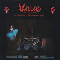 Warlord - ... And The Cannons Of Destruction Have Begun vinyl cover