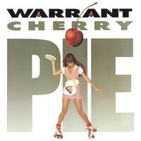 Warrant - Cherry Pie (Limited Silver & Black Marbled) vinyl cover