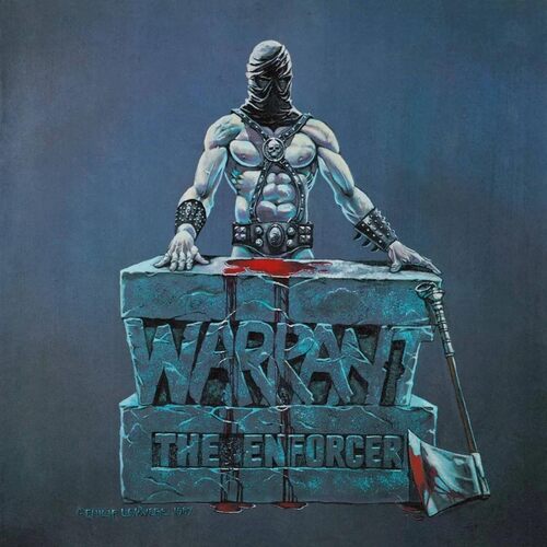 Warrant - Enforcer (Blood-Red) vinyl cover