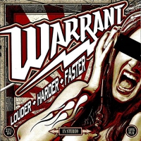 Warrant - Louder Harder Faster vinyl cover
