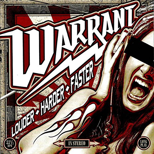 Warrant - Louder Harder Faster | Upcoming Vinyl (August 4, 2017)