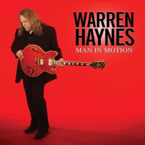 Warren Haynes - Man In Motion (Translucent Ruby) vinyl cover