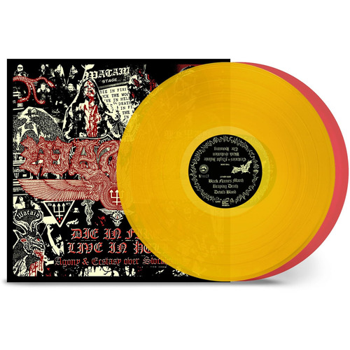 Watain - Die in Fire (Live In Hell) vinyl cover