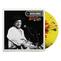 Waylon Jennings - Live From Austin, Tx ‘84 (Red/Yellow Splatter)