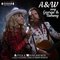 Wayne & Alyssa - A&W Sing George & Tammy vinyl cover