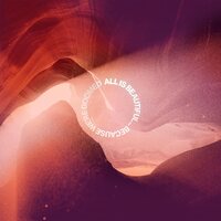 We Came As Romans - ALL IS BEAUTIFUL... BECAUSE WE ARE DOOMED (Neon Pink / Purple Marble) vinyl cover