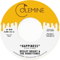 Wesley Bright & The Honeytones - Happiness vinyl cover