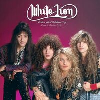 White Lion - When The Children Cry; Demos & Rarities '83-'89 (Purple Marble) vinyl cover