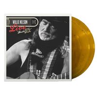 Willie Nelson - Live From Austin,Tx "Acapulco" (Gold Swirl) vinyl cover