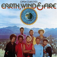 Wind Earth & Fire - Open Our Eyes vinyl cover