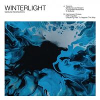Winterlight (Blue With Black Splatter Vinyl) - Gestural Abstractions