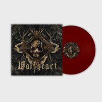 Wolfheart - Draconian Darkness Oxblood vinyl cover
