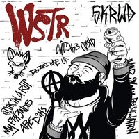 Wstr - Skrwd vinyl cover