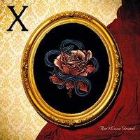 X - Ain't Love Grand (Gold) vinyl cover