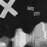 X (Austalia) - Hate City vinyl cover