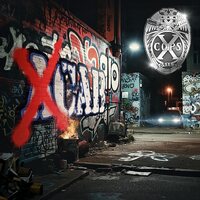 X-Cops - XCAB vinyl cover