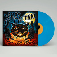 X Ray Cat Trio - Out For Blood (Pacific Blue) vinyl cover