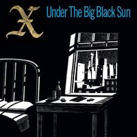 X - Under The Big Black Sun (Limited Turquoise) vinyl cover