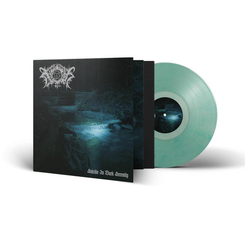 Xasthur - Suicide in Dark Serenity (Transparent Mint Marble) vinyl cover
