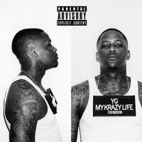 Yg - My Krazy Life Blood Red vinyl cover