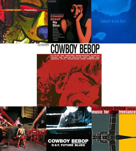 Yoko Kanno - Cowboy Bebop Original Soundtrack vinyl cover