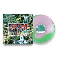 Yot Club - Bipolar / Nature Machine (Pink/Green) vinyl cover