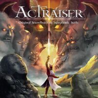 Yuzo Koshiro - Actraiser - Original Soundtrack & Symphonic Suite vinyl cover