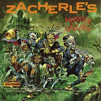 Zacherle - Zacherle's Monster Gallery Limited Orange & Green "pumpkin" Edition vinyl cover