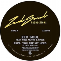 Zed Soul - Papa You Are My Hero vinyl cover