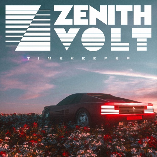 Zenith Volt - Timekeeper (Transparent Red) vinyl cover