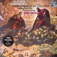 Zubin Mehta - Mahler: Symphony No.2 - 'resurrection' vinyl cover