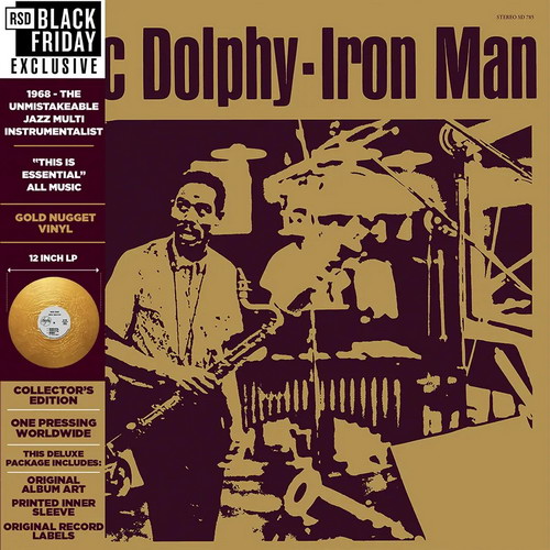 Eric Dolphy - Iron Man vinyl cover