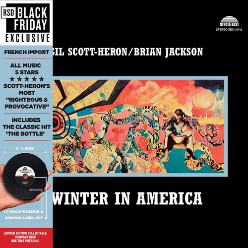Gil Scott-Heron and Brian Jackson - Winter In America vinyl cover