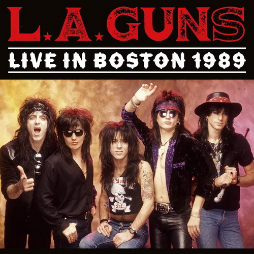 L.A. Guns - Live in Boston 1989 vinyl cover