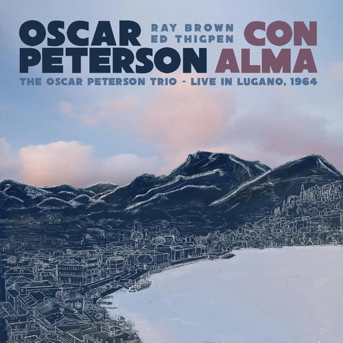 Oscar Peterson - Con Alma: The Oscar Peterson Trio -- Live in Lugano, 1964 vinyl cover